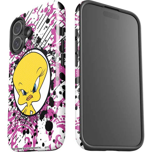 Looney Tunes Tweety Bird with Attitude iPhone 16 Plus Impact Case